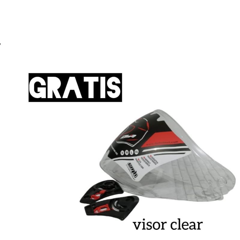 HELM DYR KYOTO CREAM GLOSS PAKET GANTENG-3