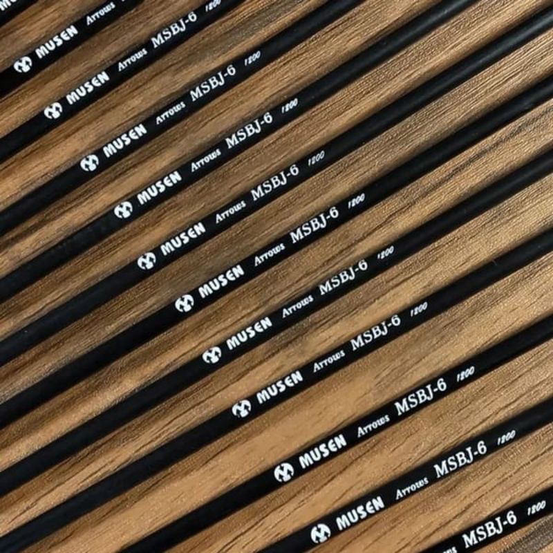 Arrow MUSEN MSBJ-6 - Arrow Fiber  OD6mm - MUSEN MSBJ-6001 Fiberglass Arrow
