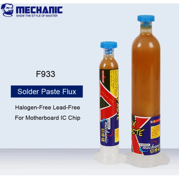 Original Mechanic Flux F933 Auto Position For CPU Halogen Free Isi 10c