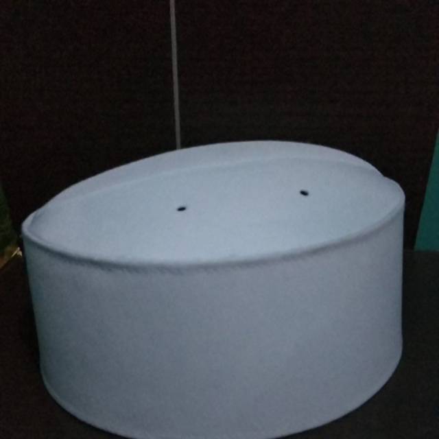 Peci Polos Putih AsSagofah