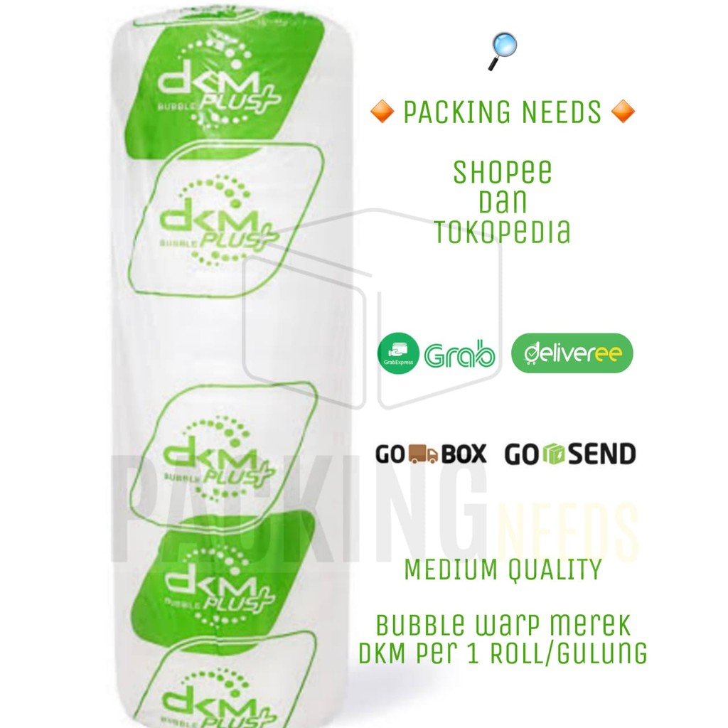 

BUBBLE WRAP/BUBLE WRAP/PLASTIK GELEMBUNG 125CM(1,25M) x 5000CM(50M) BENING STANDARD DKM