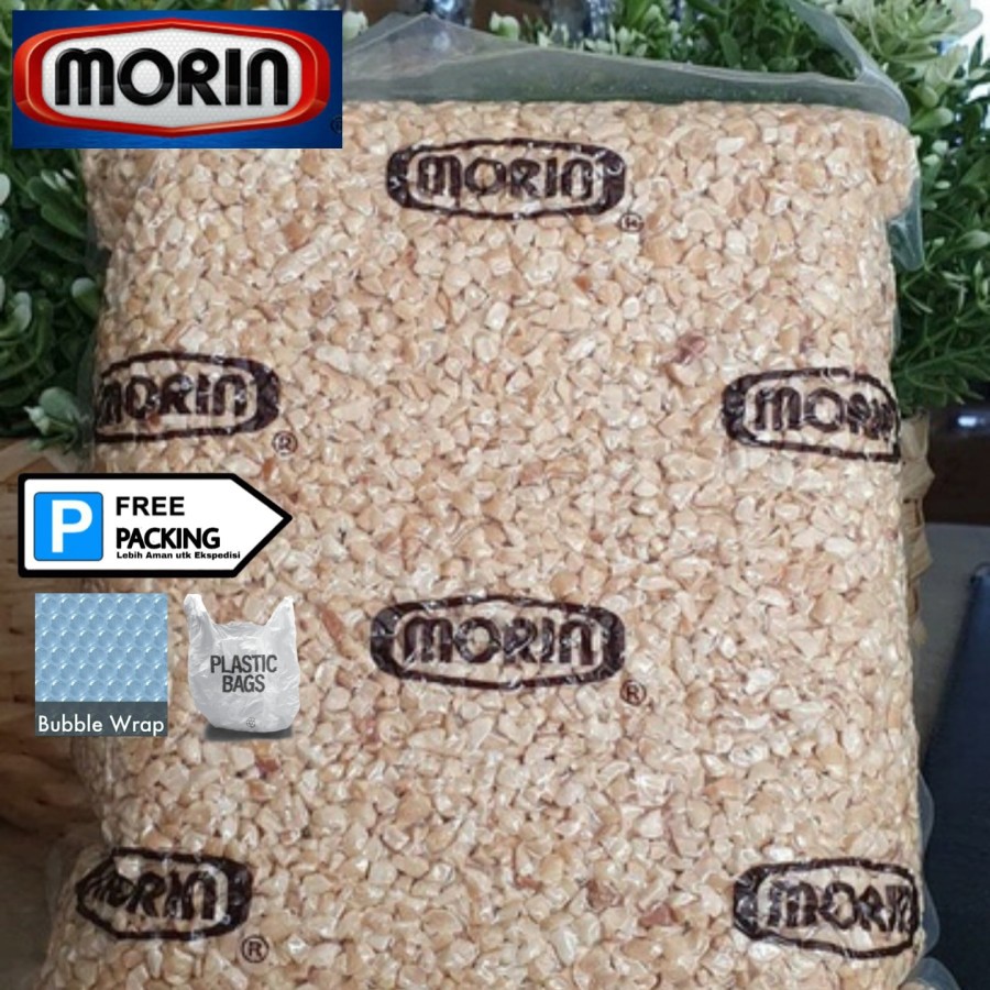 

SGS Morin Kacang Tanah Sangrai Cincang Kasar 1kg Topping Best