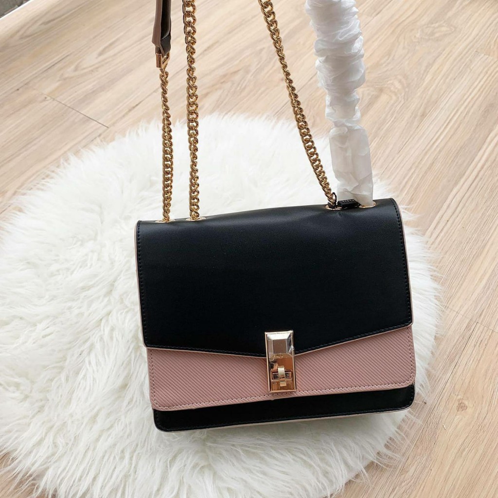 Pedro P067 Shoulder Bag Black Pink & Full Pink