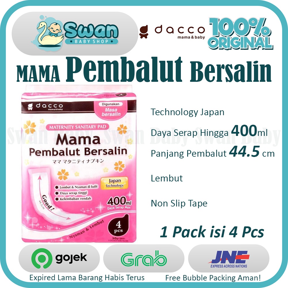 Dacco Mama Pembalut Bersalin Isi 4 Pcs