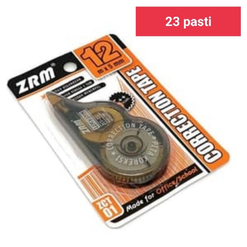 

corection tape pita Lebel koreksi ZRM 01 original