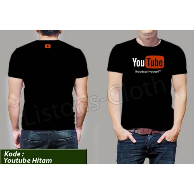 KAOS SHIRT CHANEL YOUTUBE |SABLON SUKA-SUKA|