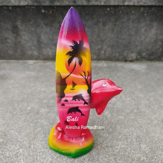 $$$$] Pajangan Papan Selancar / Miniatur Surfing / Souvenir Bali