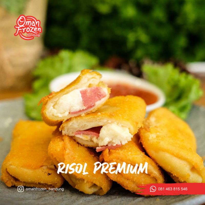 Jual Risol Risoles Daging 1 Pack Isi 10pcs Shopee Indonesia