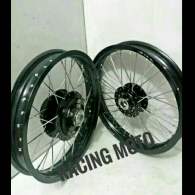 PAKET VELG CHAMP MOTOR TIGER REVO VELG RING17X160-185 PLUS STEL VELG LENGKAP