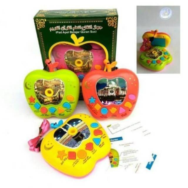 mainan anak edukasi islam membaca quran doa sholat dan doa harian proyektor edukasi islami