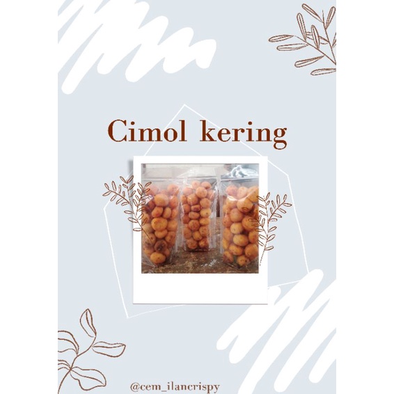 

Cimol kering