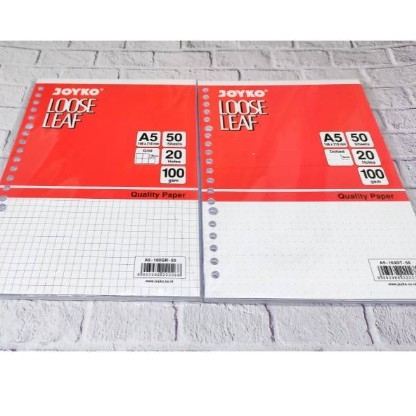 

Loose leaf A5 Grid Dot Joyko 100 gram