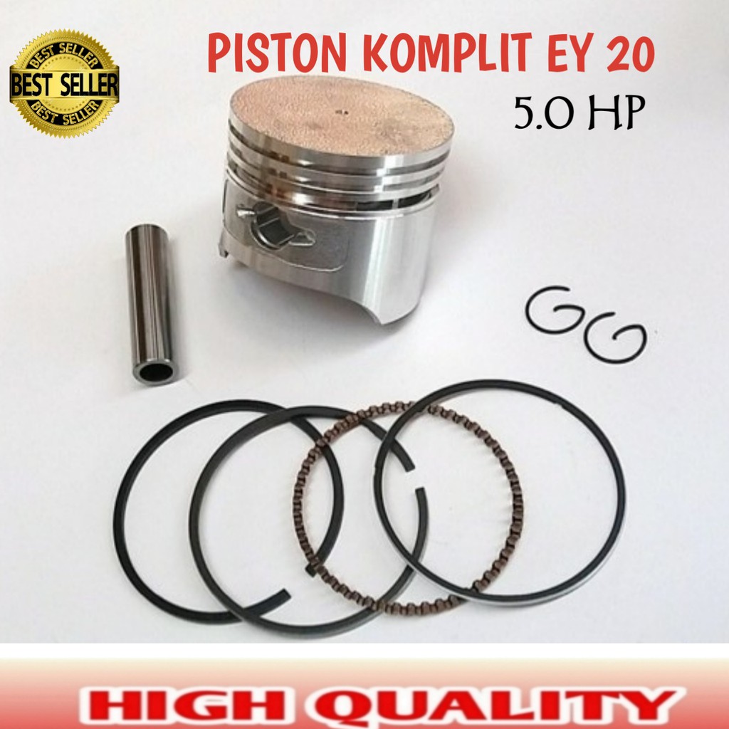 Piston komplit Mesin Robin Ey20 5.0Hp