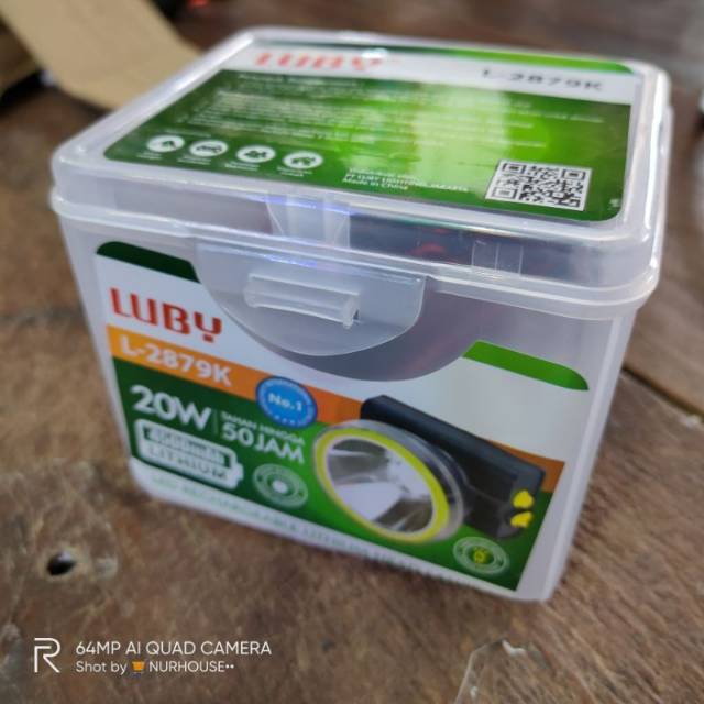 Luby senter kepala 20 watt waterproof L- 2879