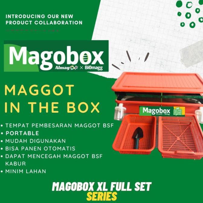 Magobox (Maggot in The Box) Olah Sampah dari Rumah - Magobox XL