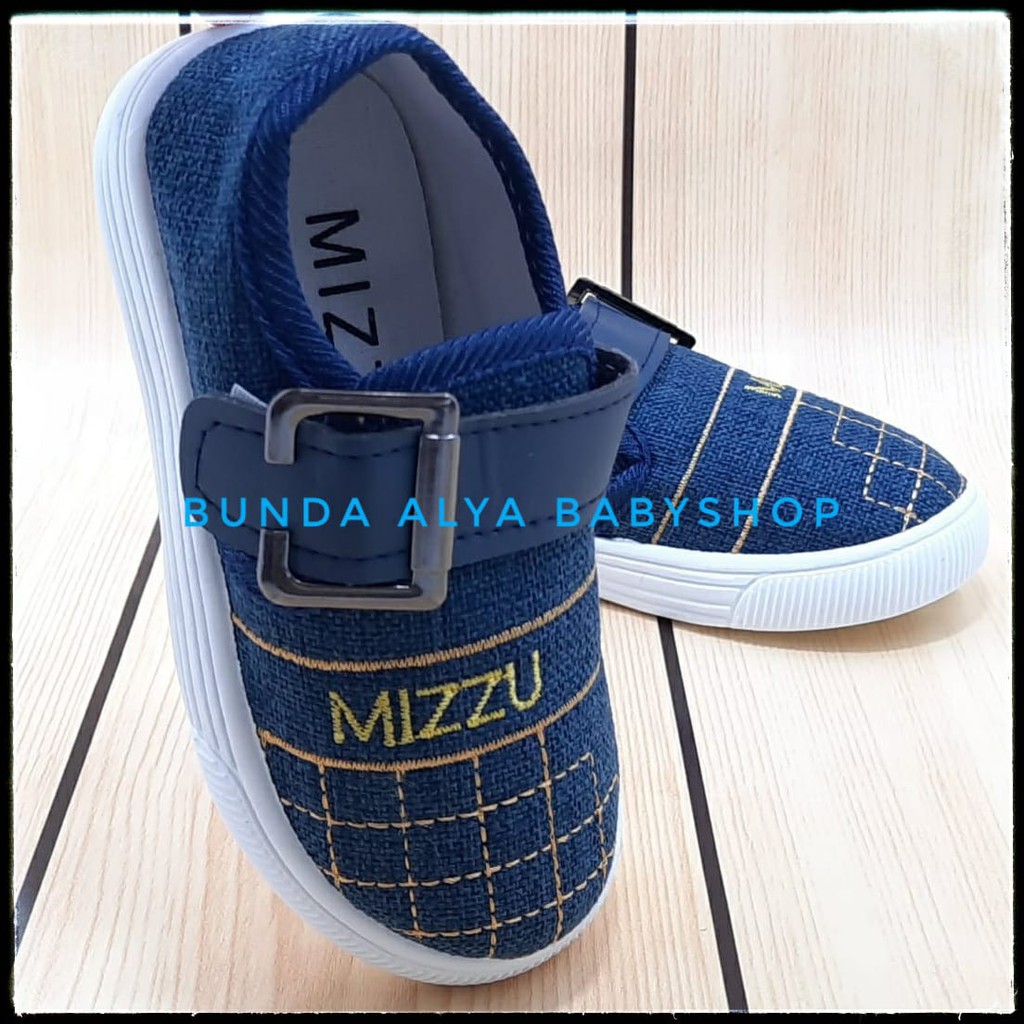 Sepatu Anak Laki Laki IMPORT 5 6 7 Tahun NAVY Alas Karet Anti Licin - Sepatu Anak Cowok Premium MIZZU Size 21 - 35