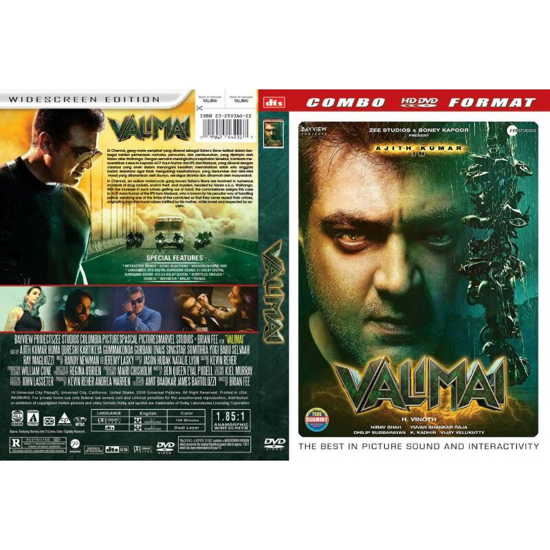 KASET FILM INDIA ACTION 2022:VALIMAI