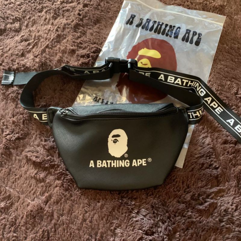 harga bape waist bag