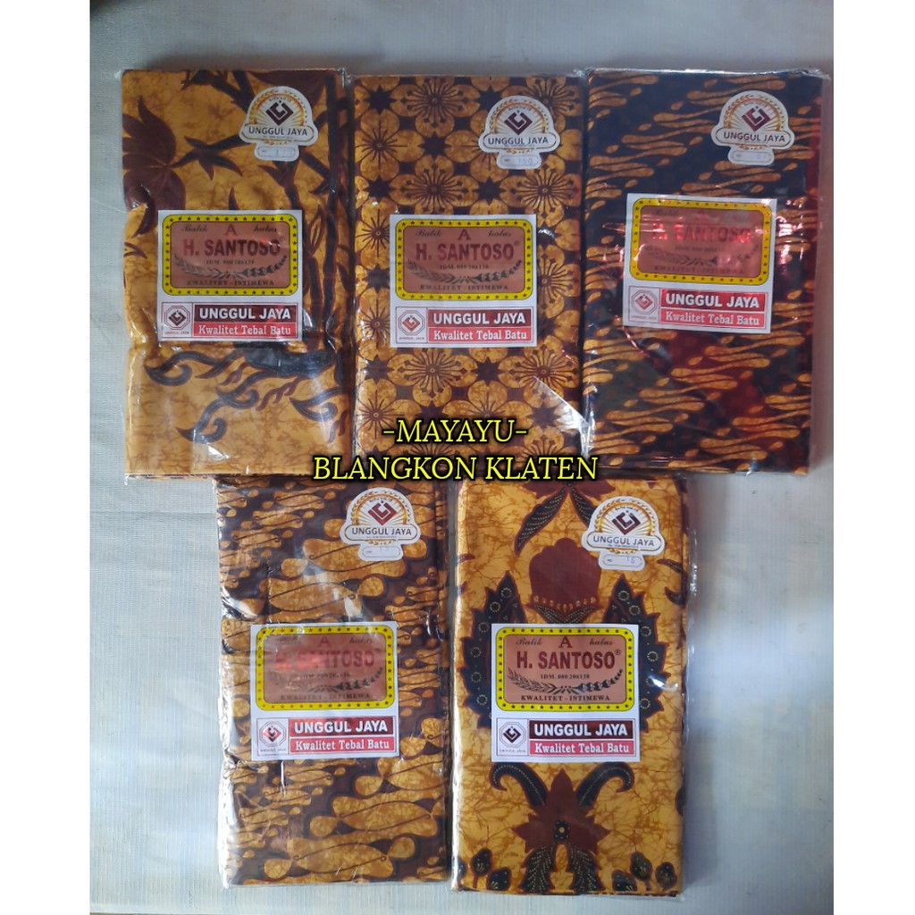 KAIN JARIK UNGGUL JAYA H SANTOSO A | KAIN H JARIK SANTOSO 1 | KAIN JARIK SANTOSO A