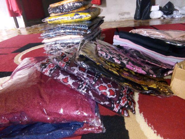 Batik Couple Keluarga Sania Ruffle Ori Ndoro Jowi Dnt Jaring