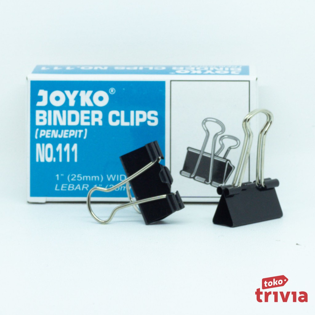 Jual BINDER CLIP NO.111 JOYKO / BINDER KLIP KECIL Shopee Indonesia