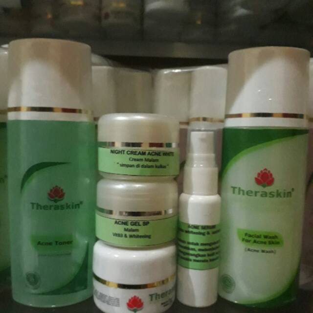 Theraskin paket acne lanjut lengkap