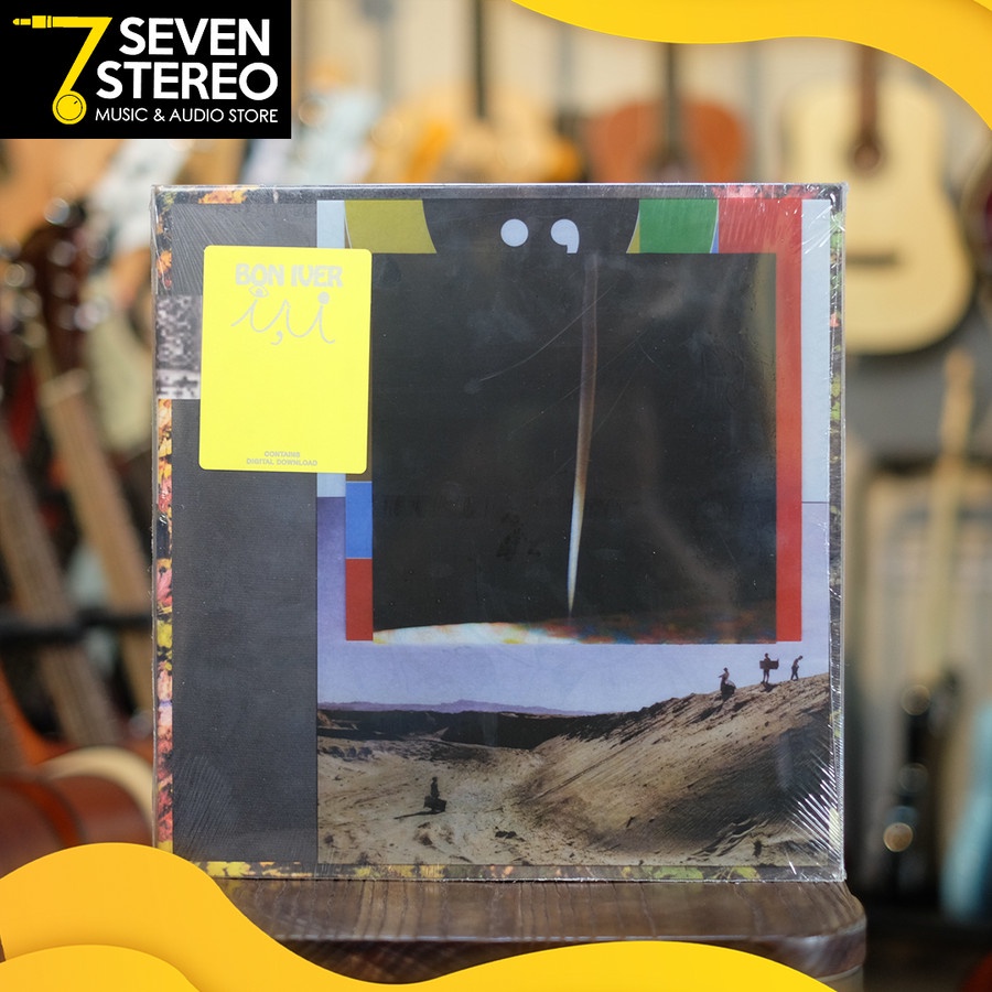 BON IVER - I.I Vinyl Piringan Hitam