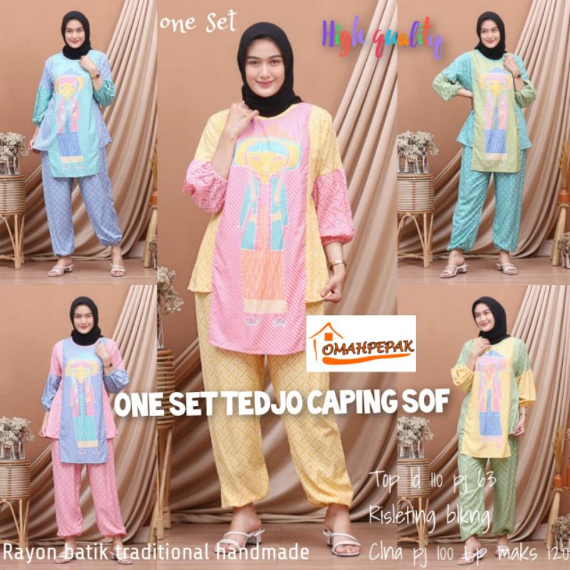 ONE SET TEJO SETELAN BATIK KARAKTER