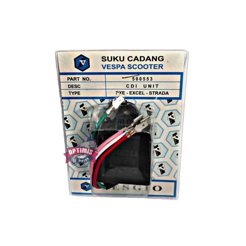 CDI unit mikro vespa px exclusive excel merk vesgio