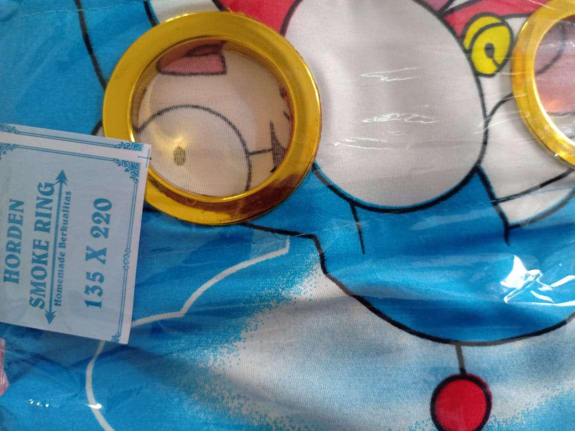 Gorden Smokring Pintu Jendela Murah Motif Baru