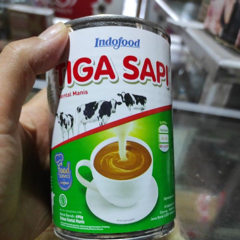 

Tiga Sapi Susu Kental Manis Kaleng 490 cc