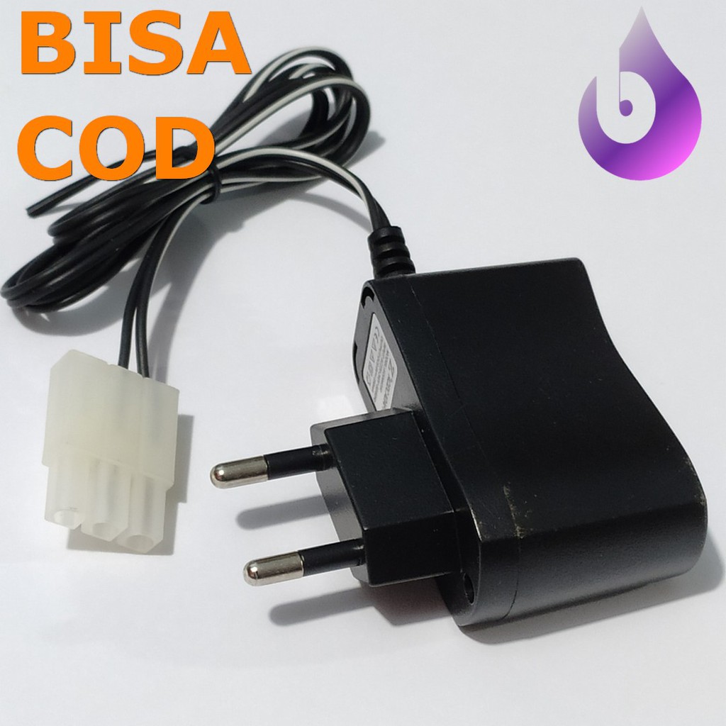 Charger Cas Adaptor RC Mobil Remote Control model 3 Socket Putih