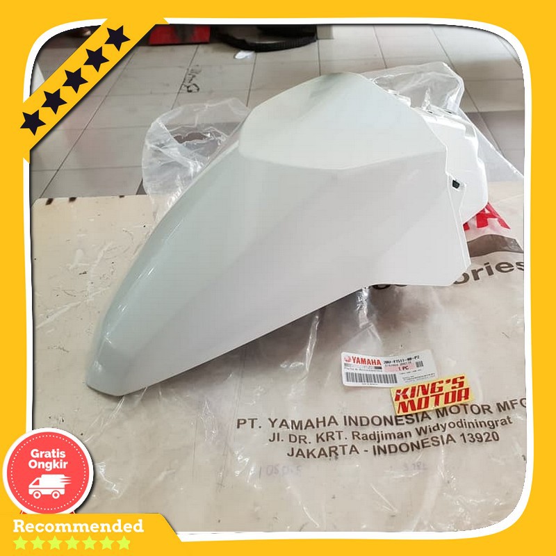 Spare Part Motor Spakbor Depan Yamaha Xride X Ride Putih Ori Asli Original