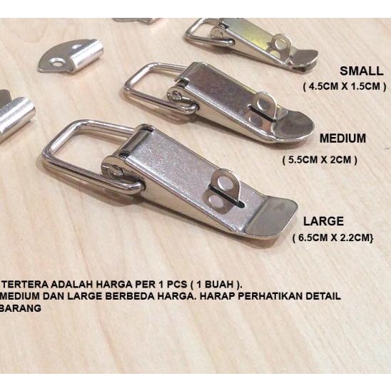 ► Kaitan Koper Size Large / Kaitan Peti / Overval + Kunci ♬