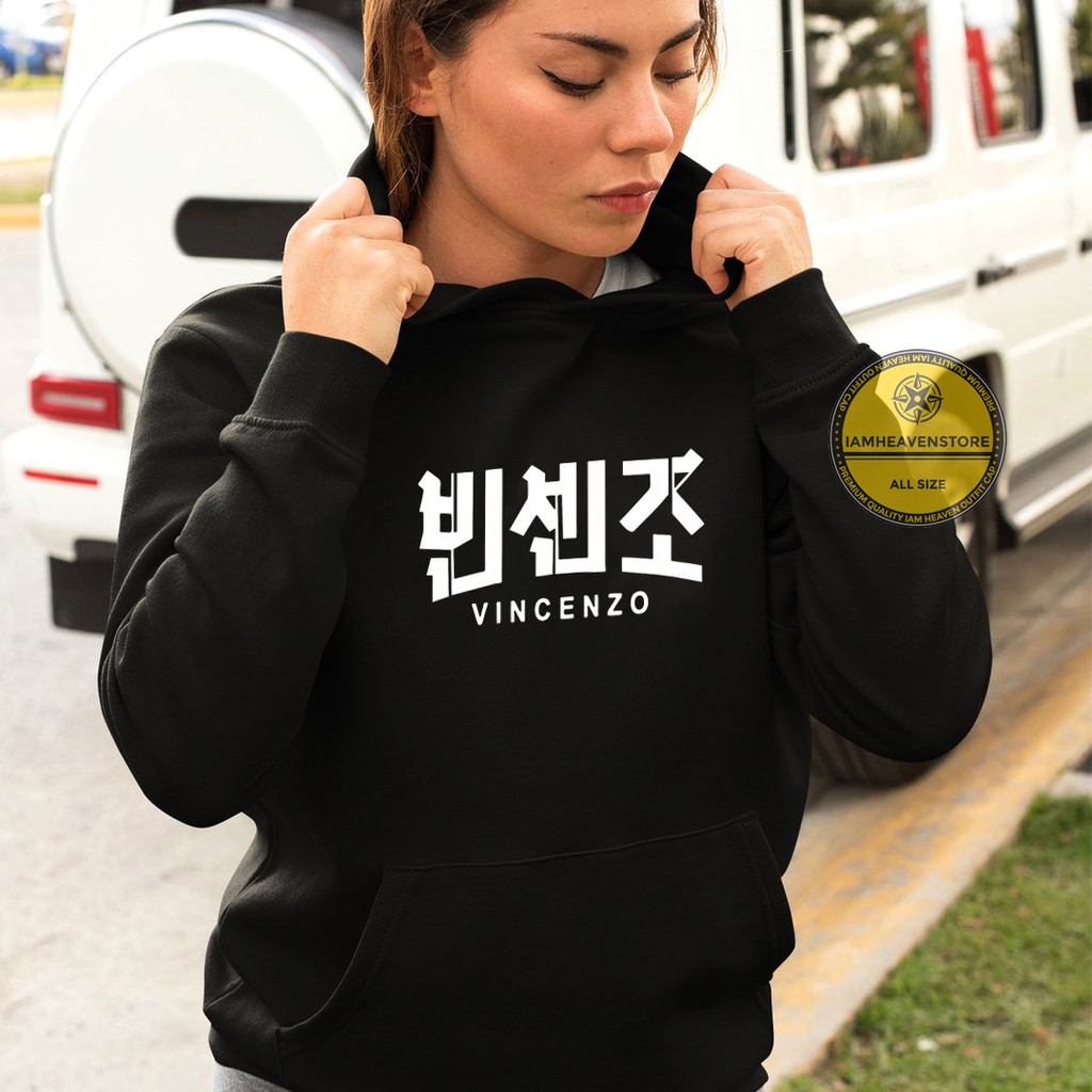 Hoodie Sweater Korea Vincenzo Itaewon The Penthouse Suho Wanita Pria Terbaru Judul Drakor