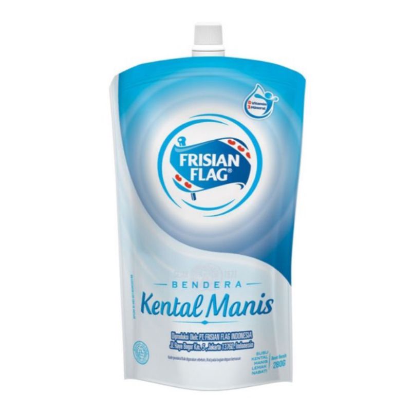 

Frisian Flag Susu Kental Manis Pouch 280gr / Bendera