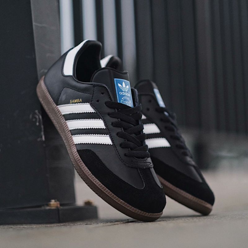 Jual Soulsepatuku | Adidas Samba OG Black List White Gumsol (100% Original)  | Shopee Indonesia