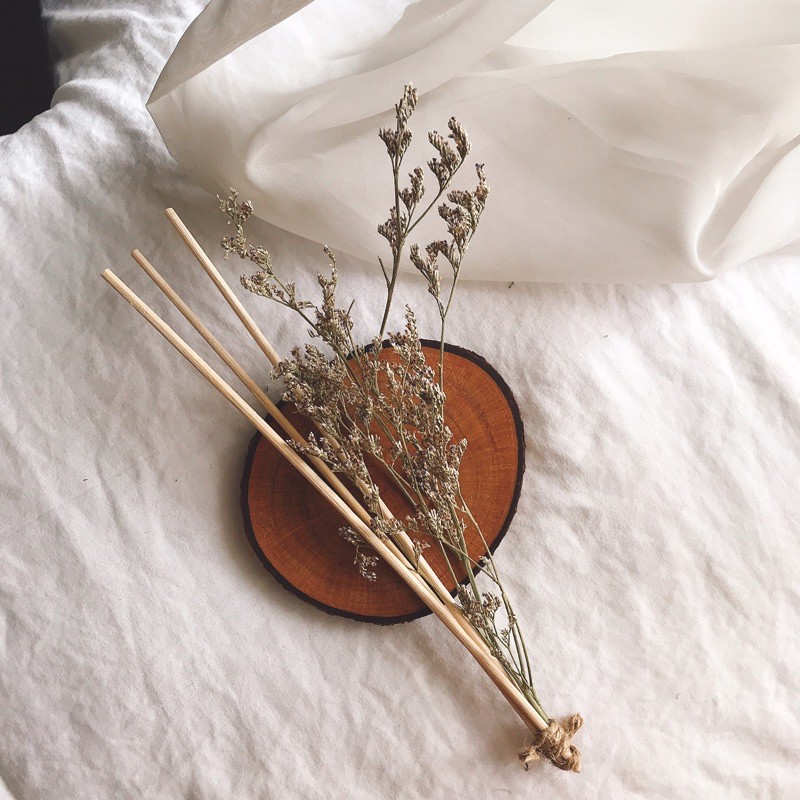 H A R O O M S || RATTAN FIBER + DRIED FLOWER-ORIGINAL RATTAN