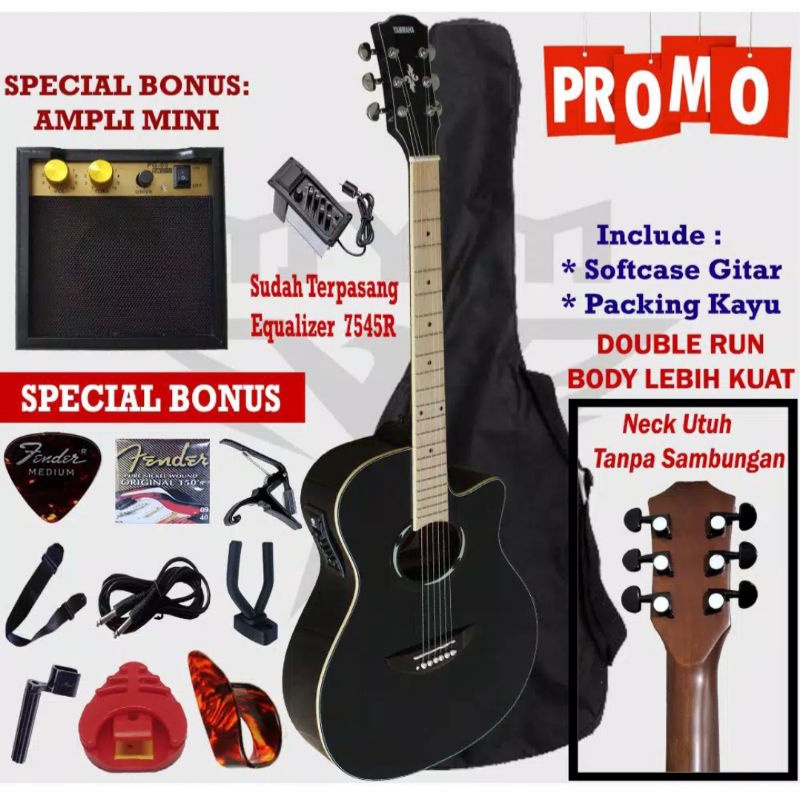 akustik gitar Yamaha original