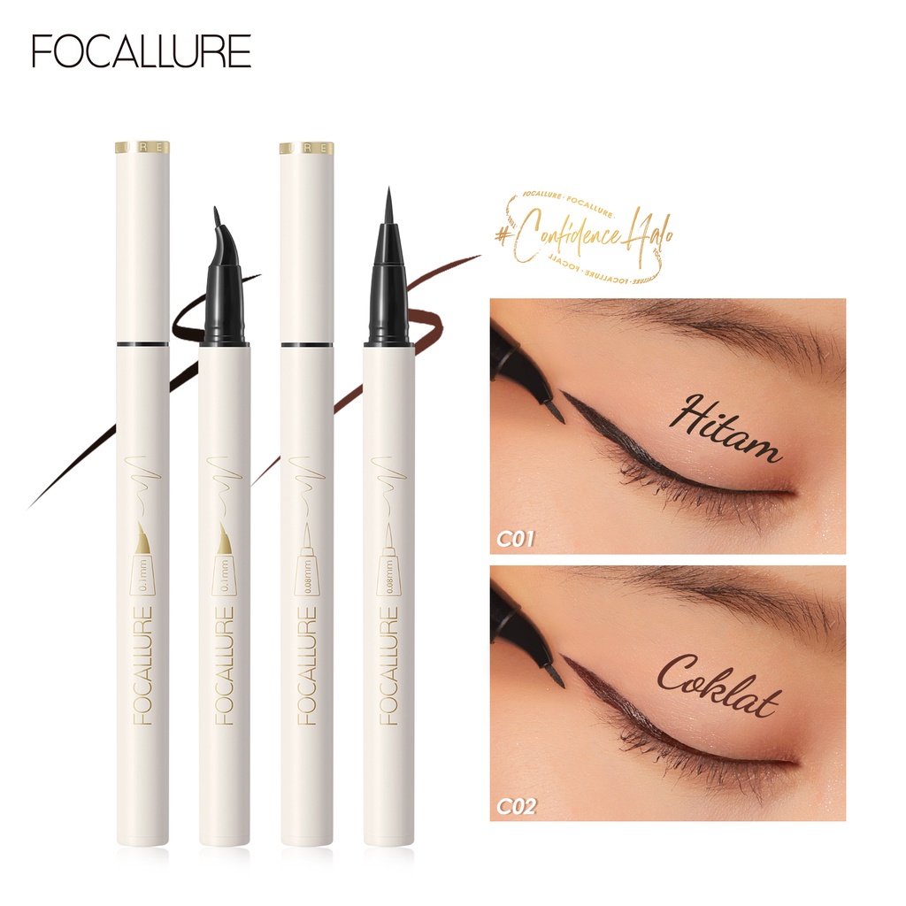 Focallure Lasting Waterproof Eyeliner Liquid - FA200 Eyeliner Liquid