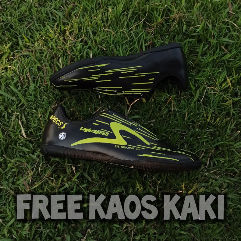 SEPATU FUTSAL SPECS LIGHT SPEED SERIES 2020 REBORN TERMURAH REPLIKA ORIGINAL FREE KAOS KAKI