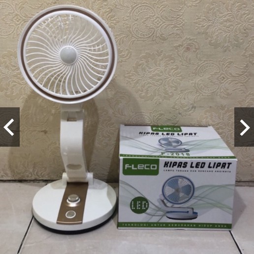 Kipas Angin LED Lipat Fleco F-2018