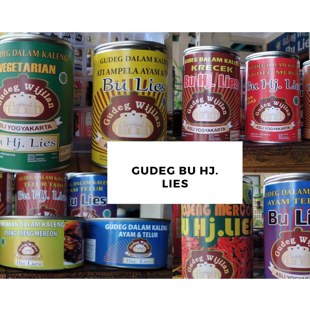 

Gudeg Kaleng Wijilan Bu Lies 200 Gram