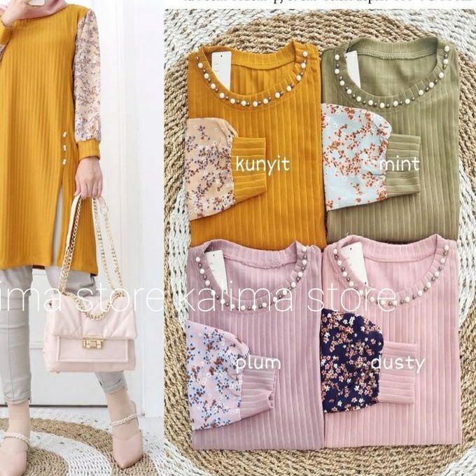 tunik import terbaru 2022/baju tunik wanita aplikasi mutiara