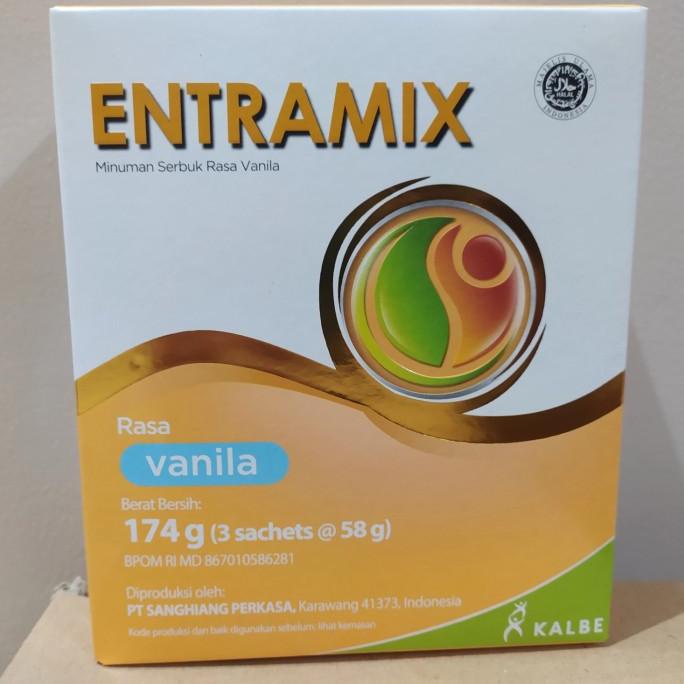 

(BISA COD) entramix 185gr vanila dan coklat TERJAMIN Kode 512