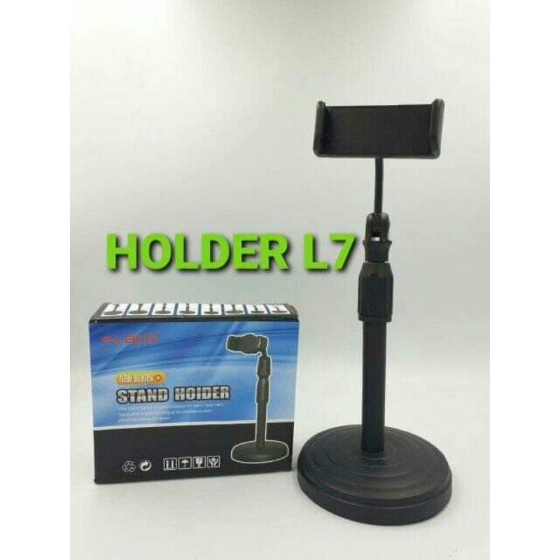 Holder Hp Meja L7 / Stand Hp 360° Adjustable Universal / Holder Stand