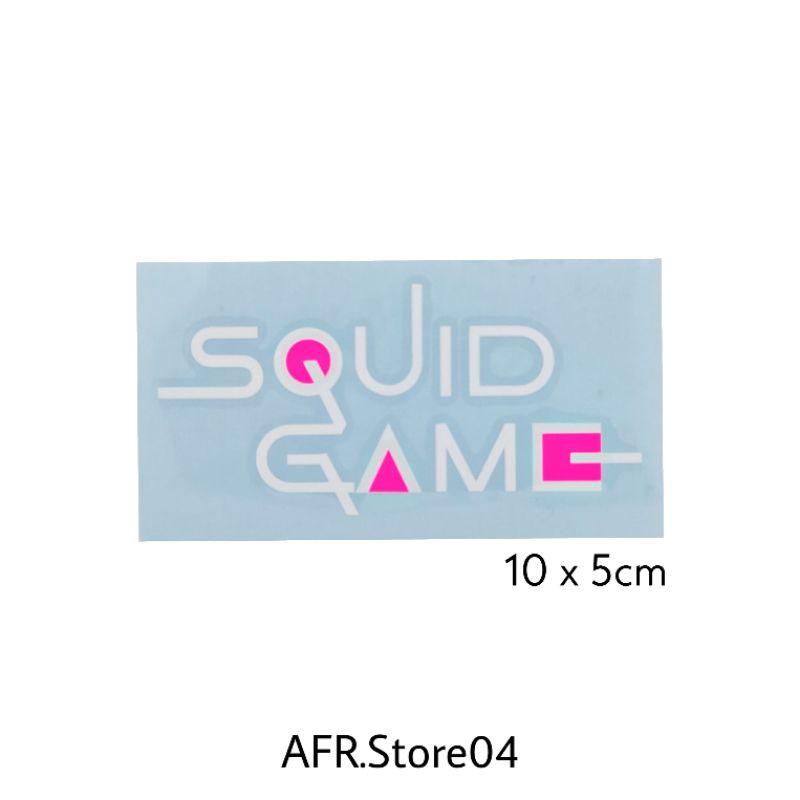 Stiker Sticker Squid Game