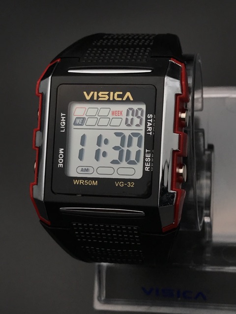 Original Jam Tangan Visica Sporty Digital Fashion Elegan Arloji Watch