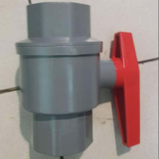 Ball valve pvc 1 inch - stop keran pvc 1 inch