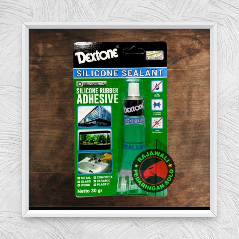LEM SEALANT KACA AQUARIUM DEXTONE SILICONE SEALANT